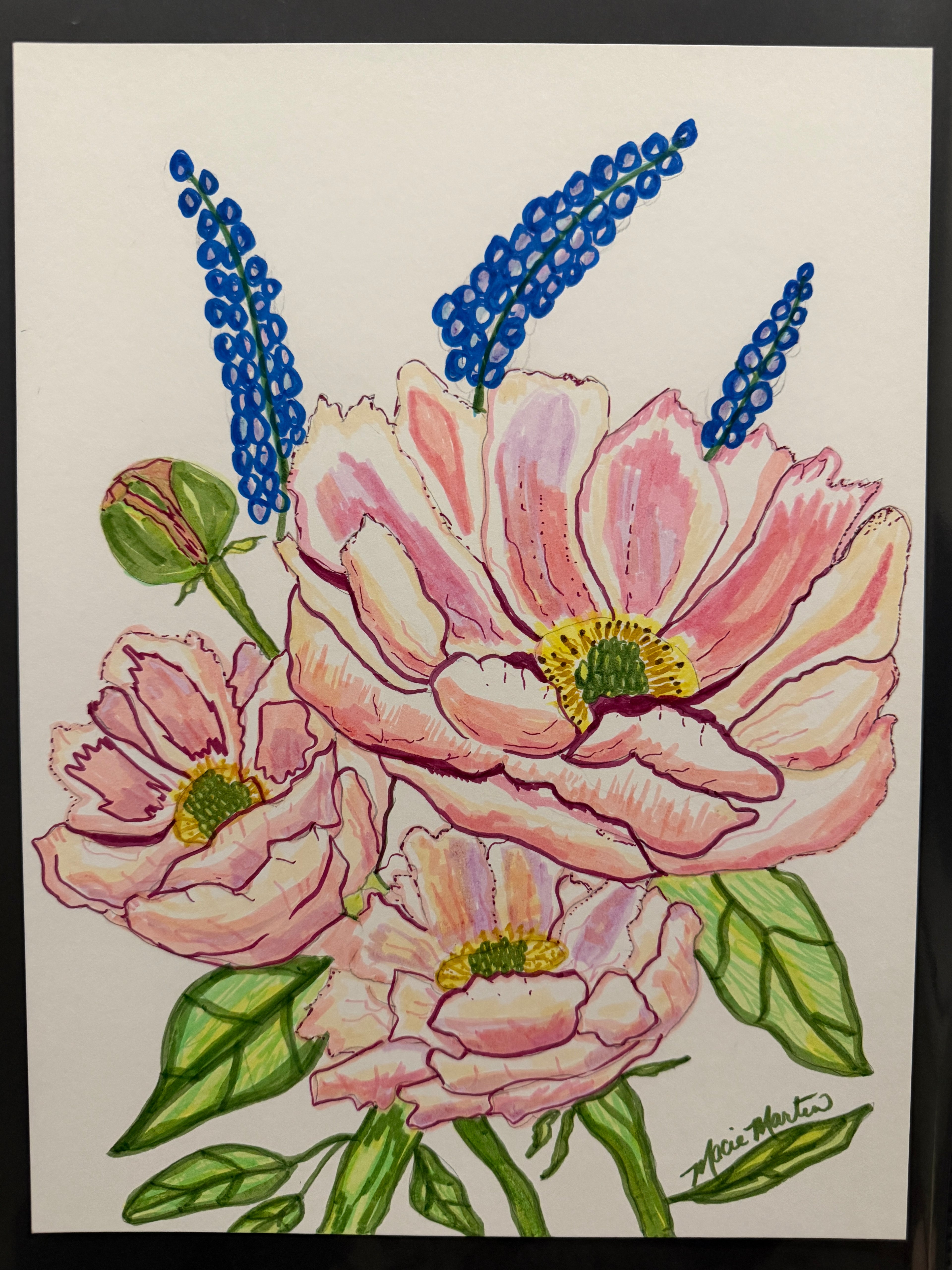 Pink petals