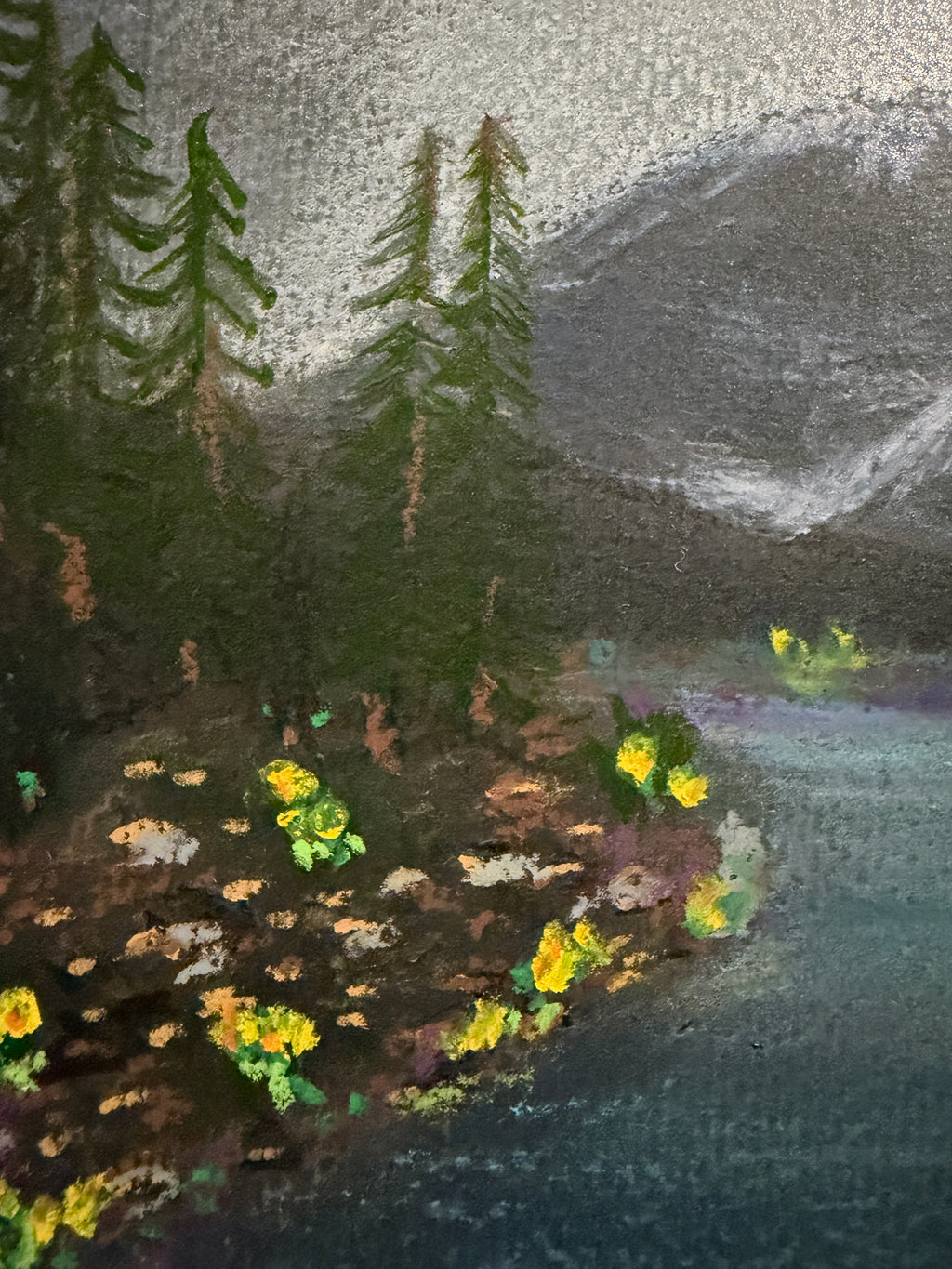 Among the lupines
