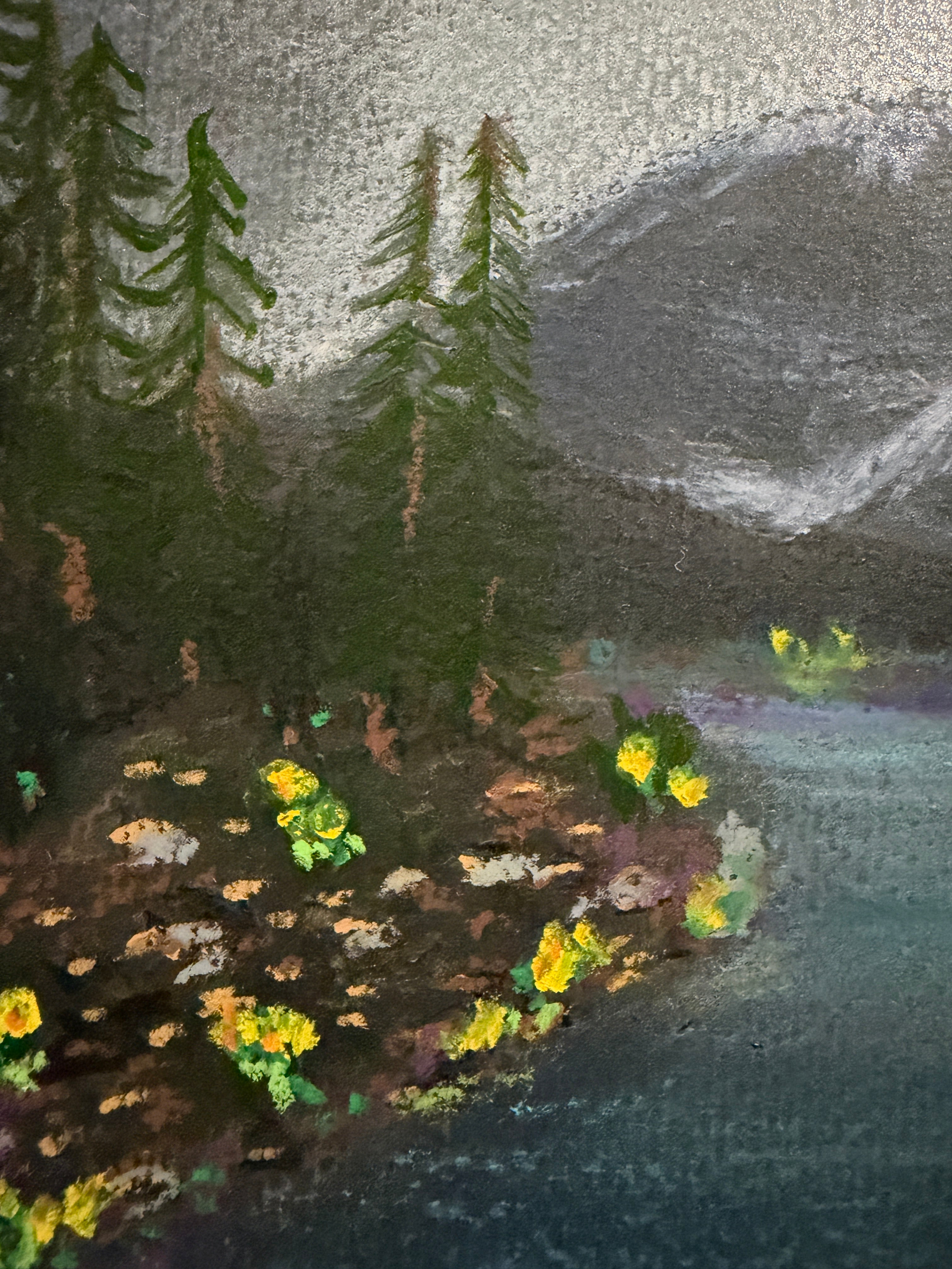 Among the lupines